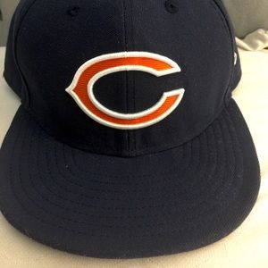NFL Chicago Bears 7 7/8Fitted On-Field Player Navy